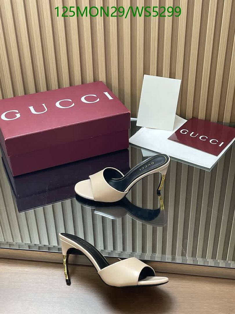 Gucci-Women Shoes Code: WS5299 $: 125USD