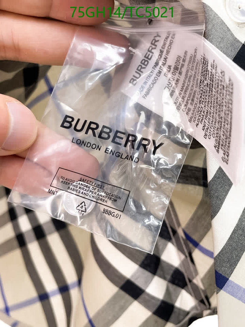 Burberry-Clothing Code: TC5021 $: 75USD