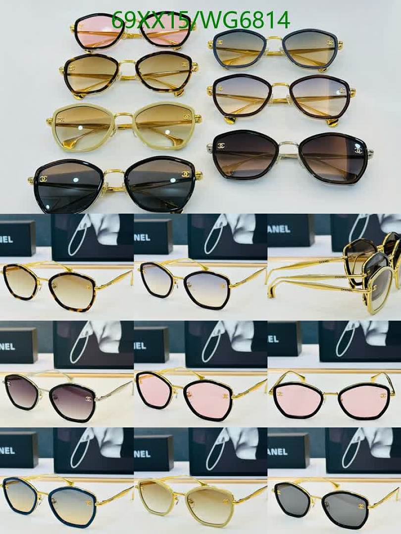 Chanel-Glasses Code: WG6814 $: 69USD