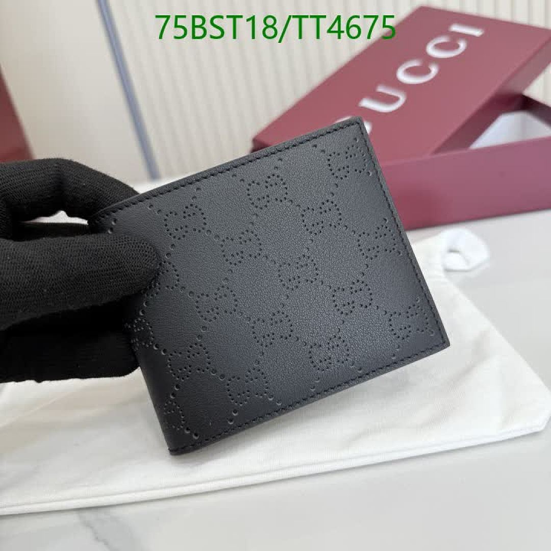 Gucci-Wallet Mirror Quality Code: TT4675 $: 75USD