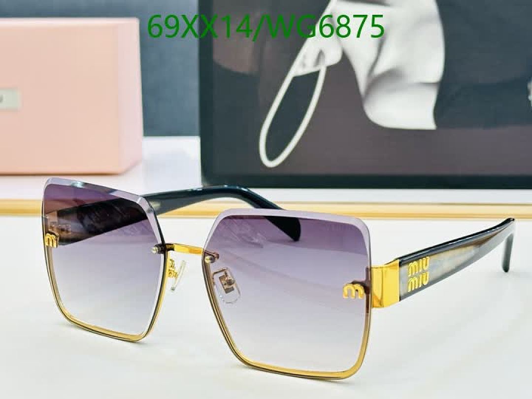 Miu Miu-Glasses Code: WG6875 $: 69USD