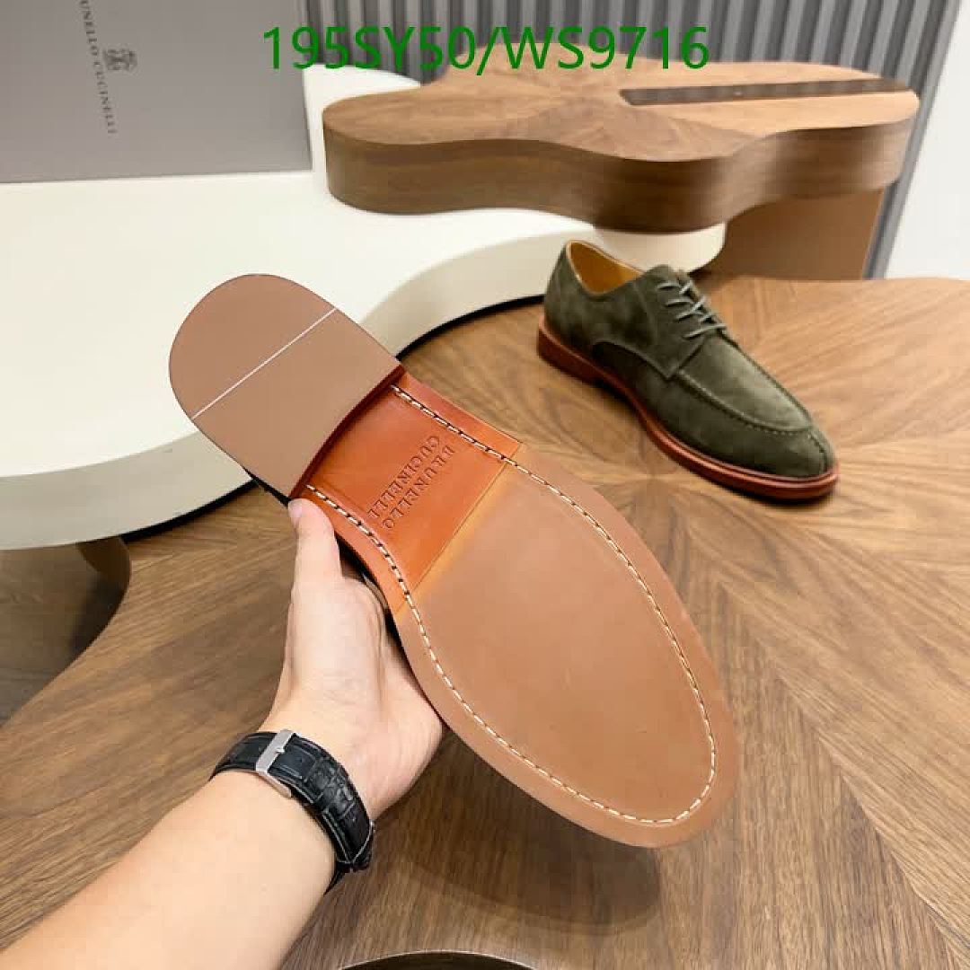 Brunello Cucinelli-Men shoes Code: WS9716 $: 195USD