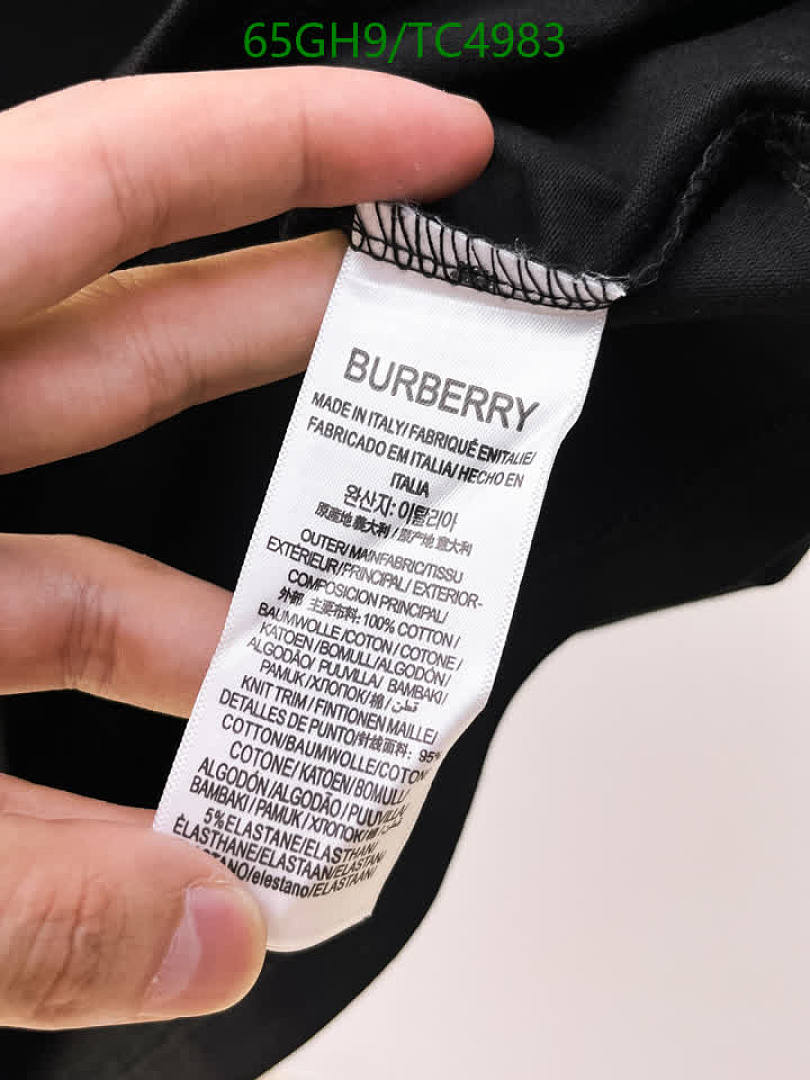 Burberry-Clothing Code: TC4983 $: 65USD
