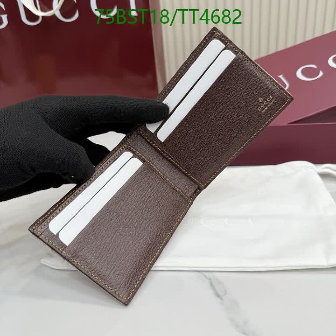 Gucci-Wallet Mirror Quality Code: TT4682 $: 75USD
