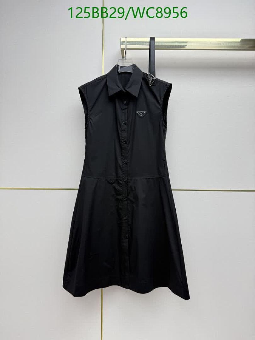 Prada-Clothing Code: WC8956 $: 125USD