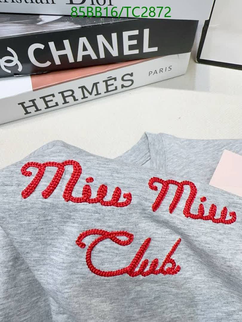 Miu Miu-Clothing Code: TC2872 $: 85USD
