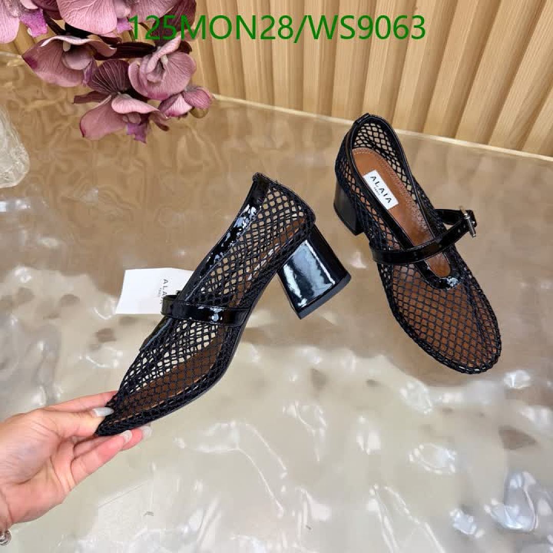 Alaia-Women Shoes Code: WS9063 $: 125USD