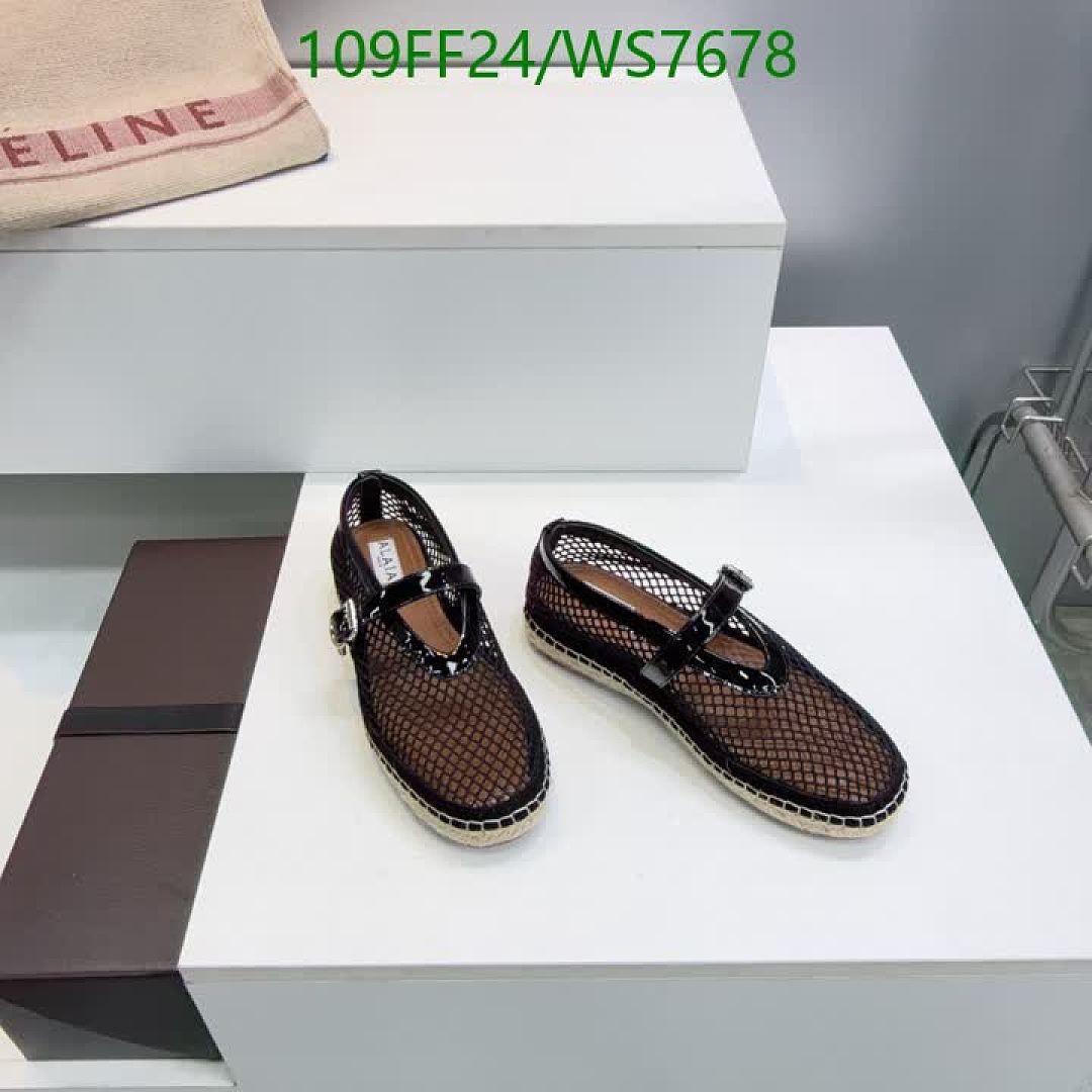 Alaia-Women Shoes Code: WS7678 $: 109USD