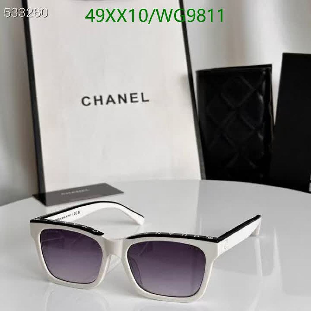 Chanel-Glasses Code: WG9811 $: 49USD