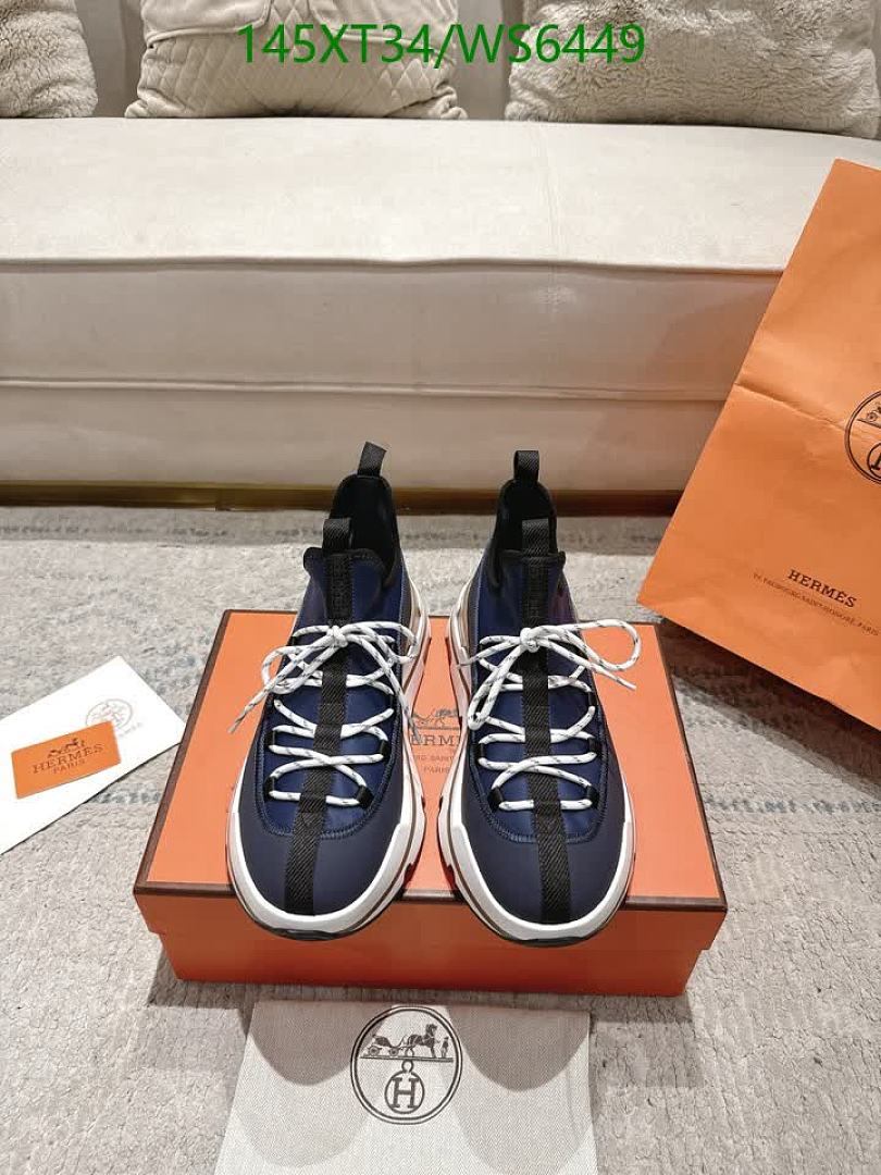 Hermes-Men shoes Code: WS6449 $: 145USD