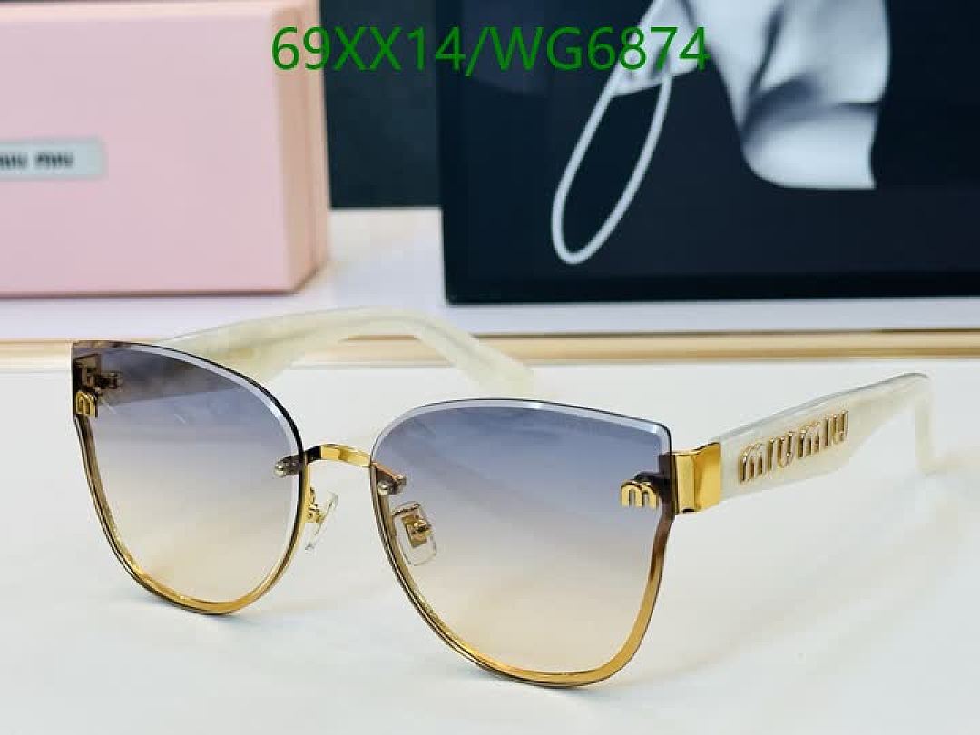 Miu Miu-Glasses Code: WG6874 $: 69USD