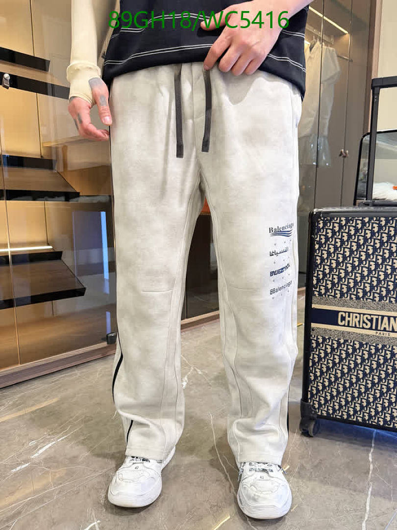 Balenciaga-Clothing Code: WC5416 $: 89USD