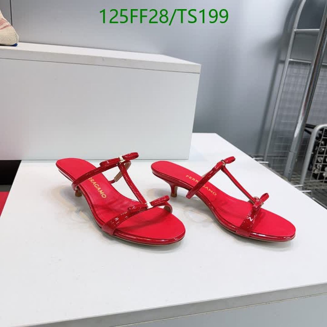 Ferragamo-Women Shoes Code: TS199 $: 125USD