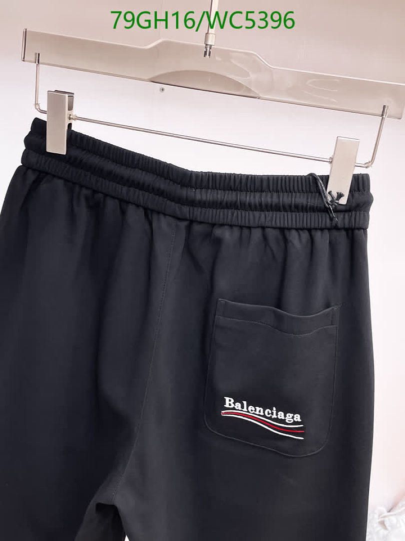 Balenciaga-Clothing Code: WC5396 $: 79USD
