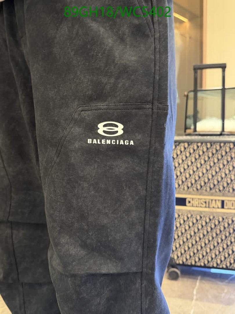 Balenciaga-Clothing Code: WC5402 $: 89USD