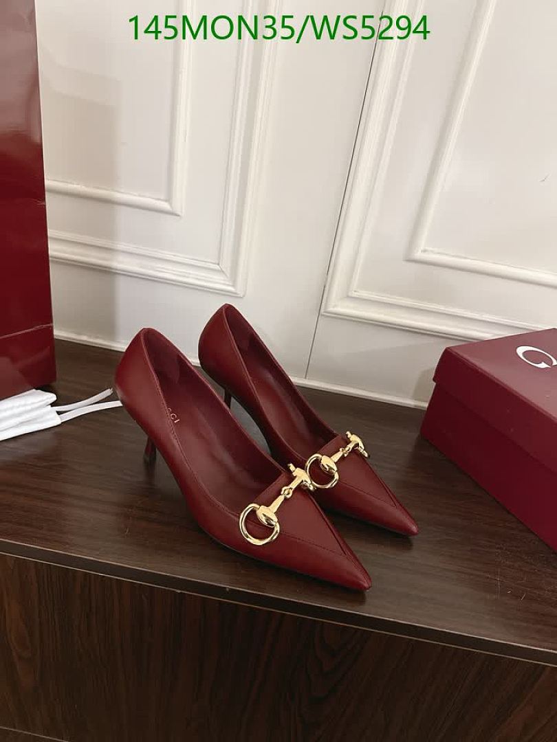 Gucci-Women Shoes Code: WS5294 $: 145USD