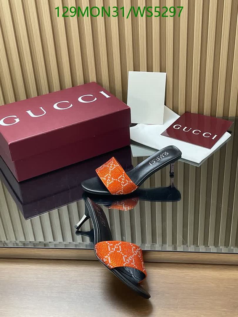 Gucci-Women Shoes Code: WS5297 $: 129USD