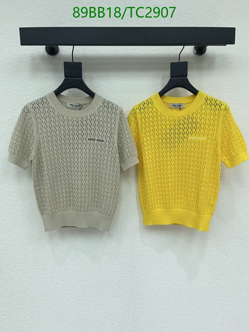 Miu Miu-Clothing Code: TC2907 $: 89USD