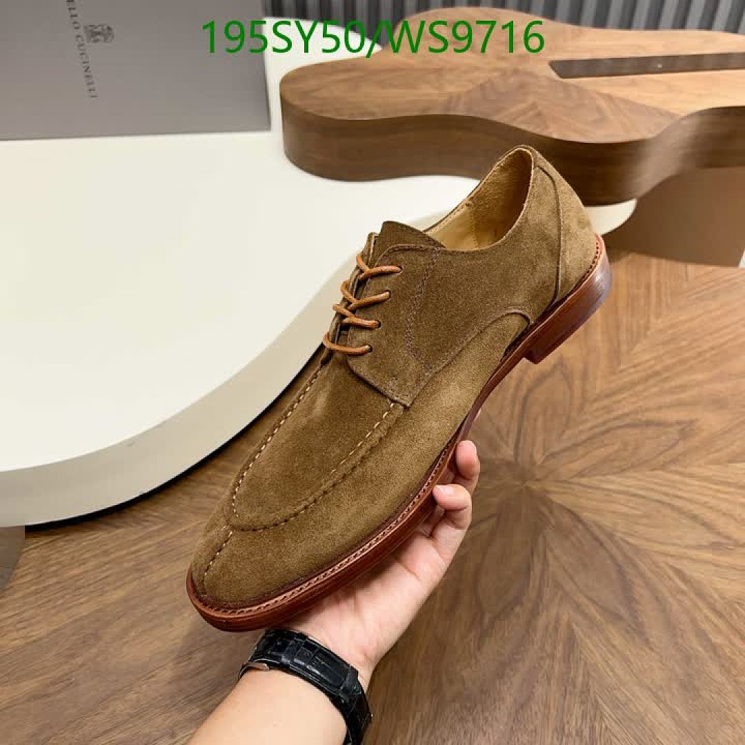 Brunello Cucinelli-Men shoes Code: WS9716 $: 195USD