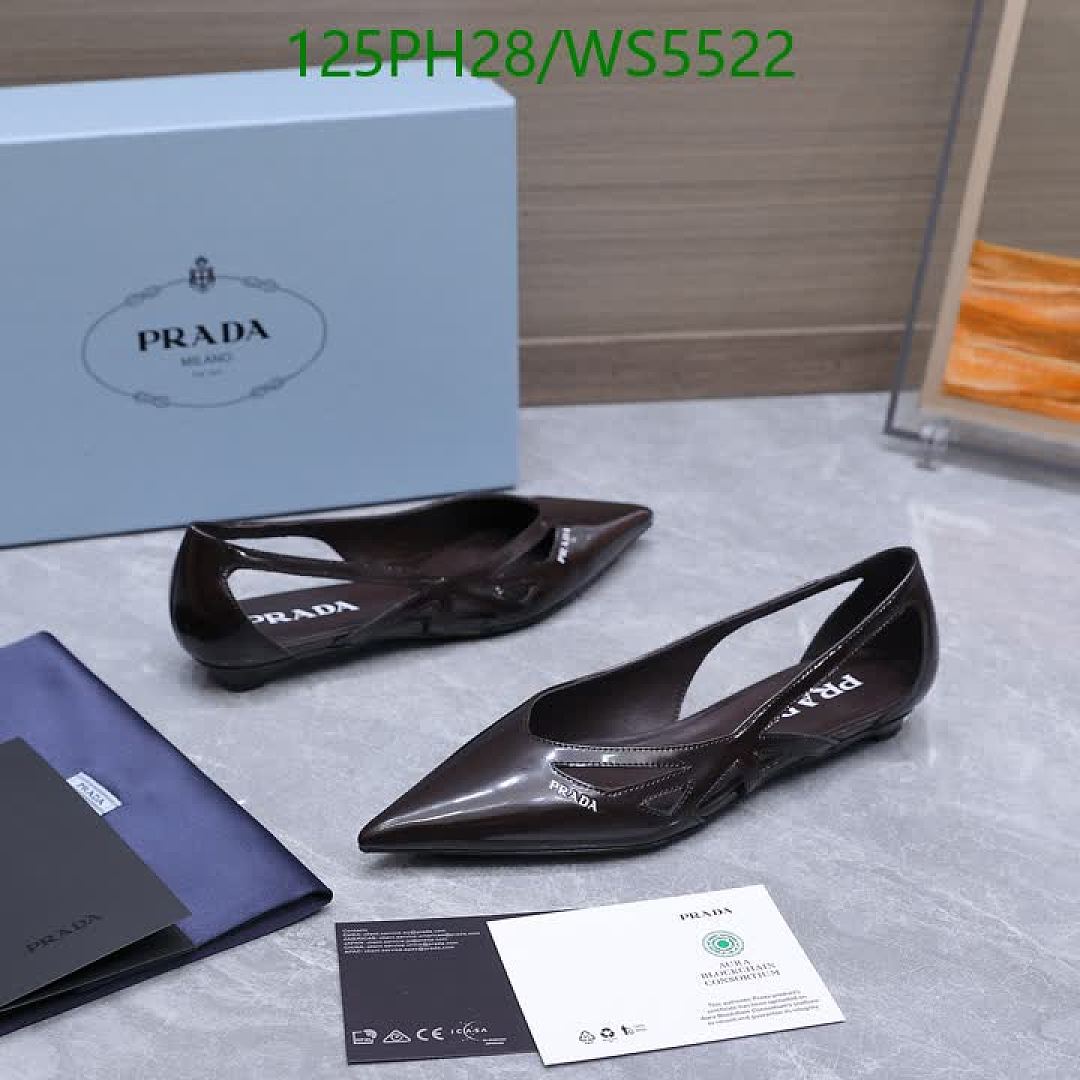 Prada-Women Shoes Code: WS5522 $: 125USD