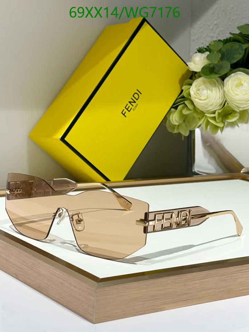 Fendi-Glasses Code: WG7176 $: 69USD