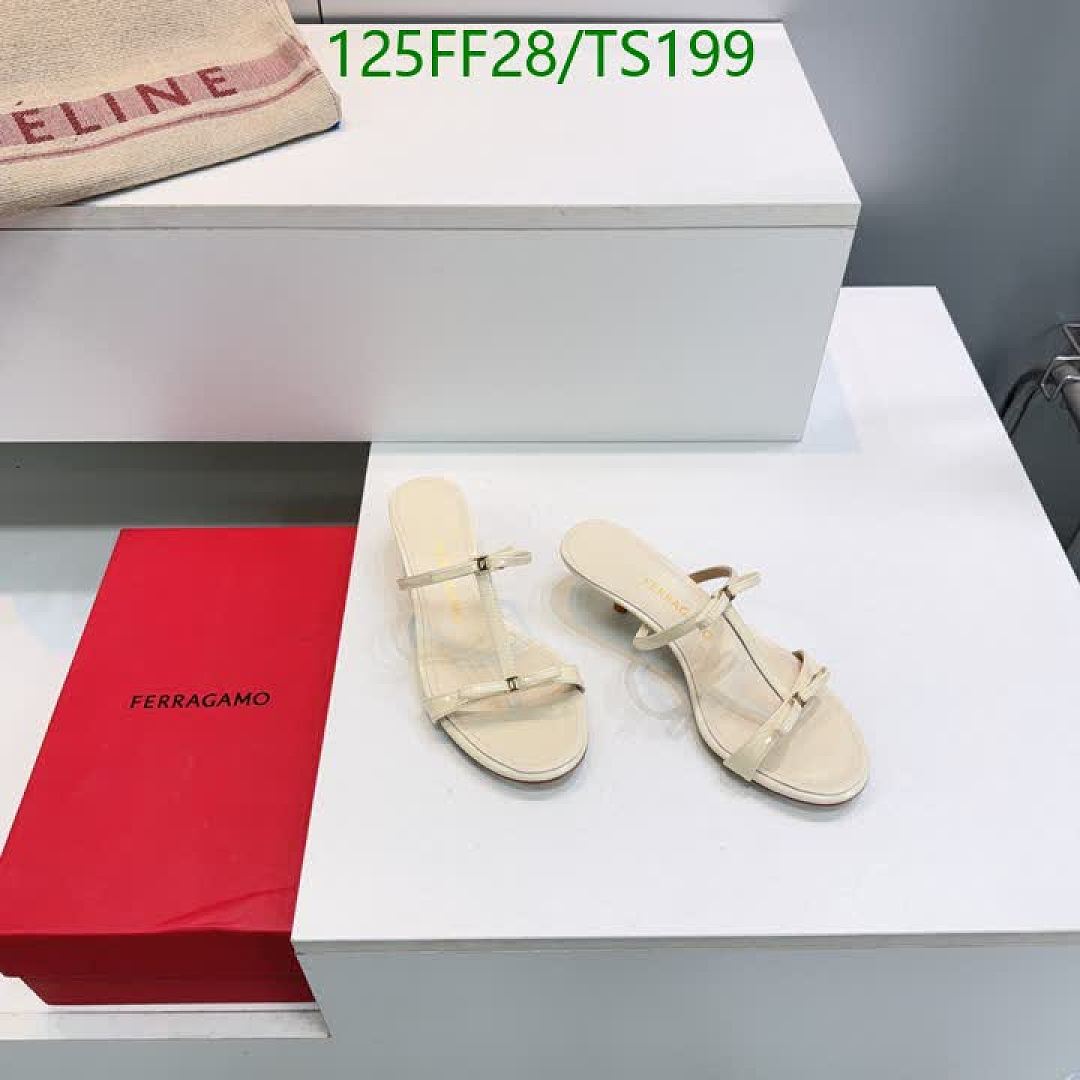 Ferragamo-Women Shoes Code: TS199 $: 125USD
