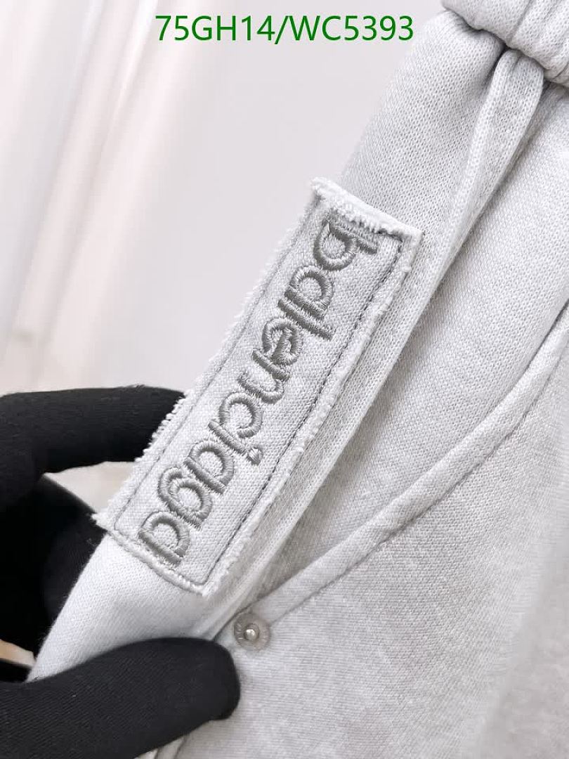 Balenciaga-Clothing Code: WC5393 $: 75USD