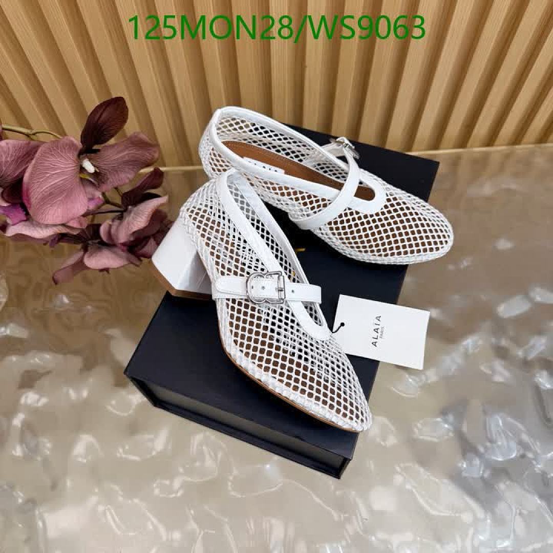 Alaia-Women Shoes Code: WS9063 $: 125USD
