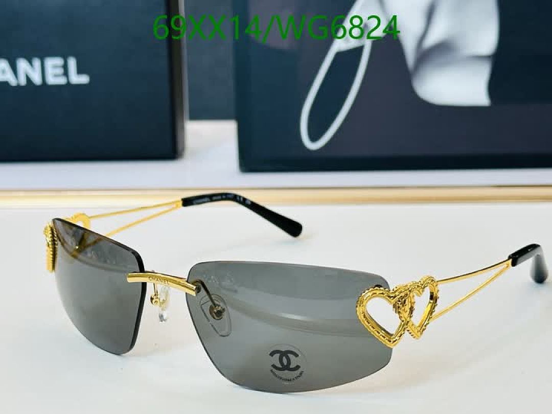 Chanel-Glasses Code: WG6824 $: 69USD