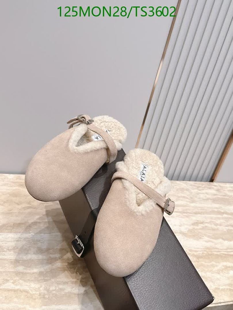 Alaia-Women Shoes Code: TS3602 $: 125USD