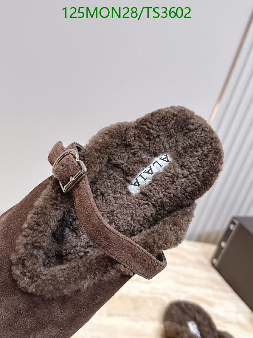 Alaia-Women Shoes Code: TS3602 $: 125USD