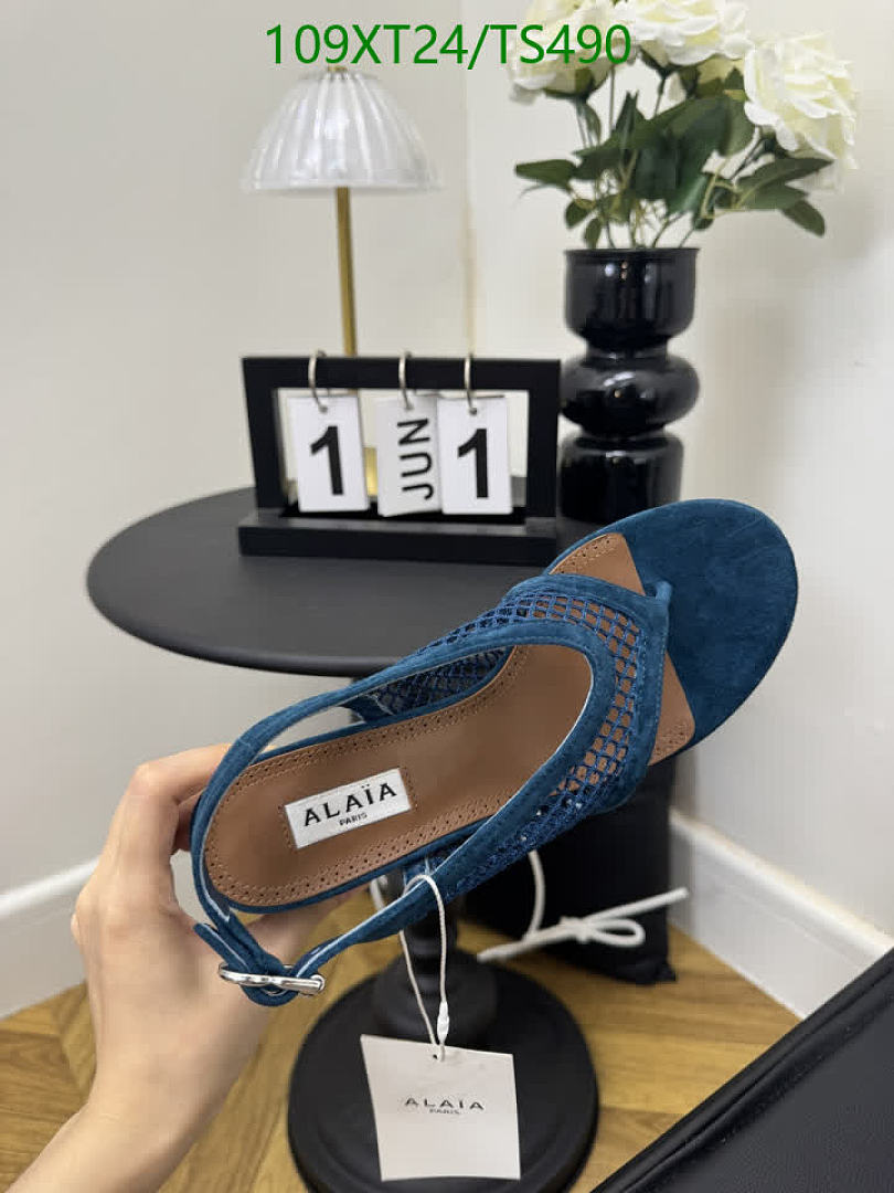 Alaia-Women Shoes Code: TS490 $: 109USD