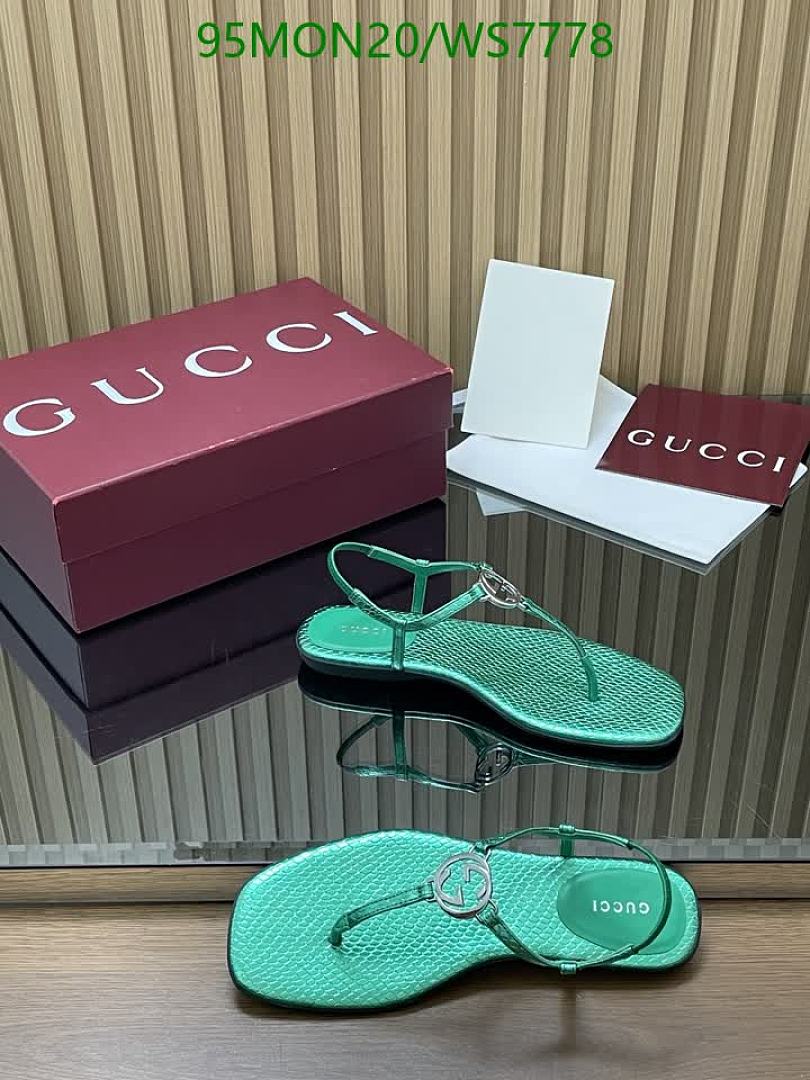 Gucci-Women Shoes Code: WS7778 $: 95USD