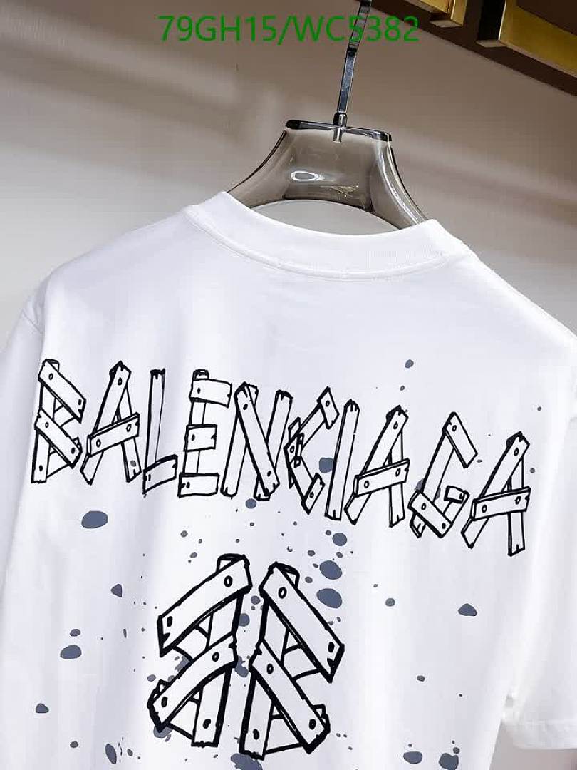 Balenciaga-Clothing Code: WC5382 $: 79USD