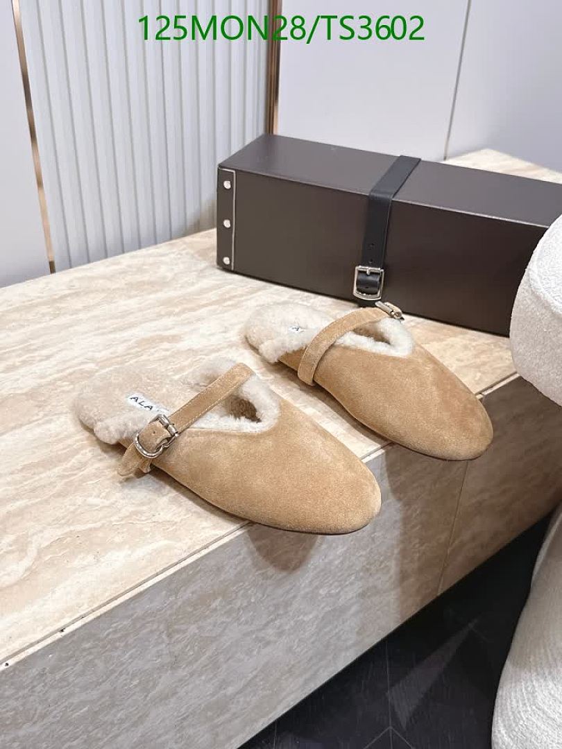 Alaia-Women Shoes Code: TS3602 $: 125USD
