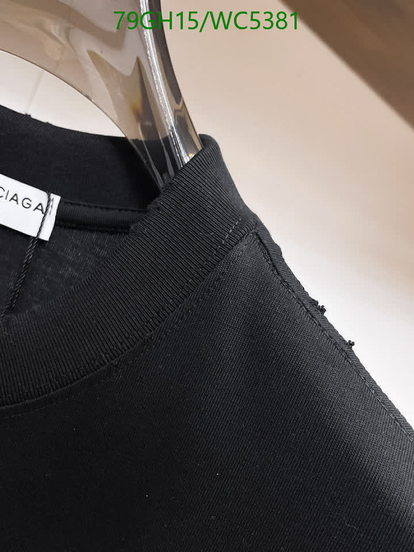 Balenciaga-Clothing Code: WC5381 $: 79USD