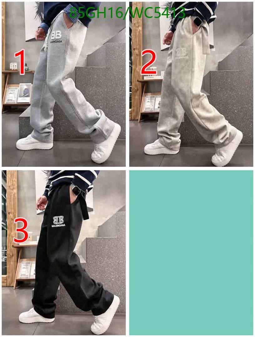 Balenciaga-Clothing Code: WC5413 $: 85USD