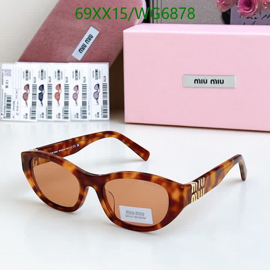 Miu Miu-Glasses Code: WG6878 $: 69USD