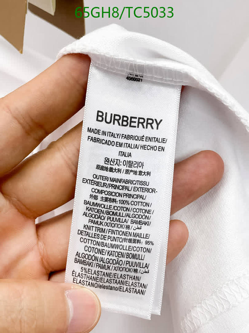 Burberry-Clothing Code: TC5033 $: 65USD