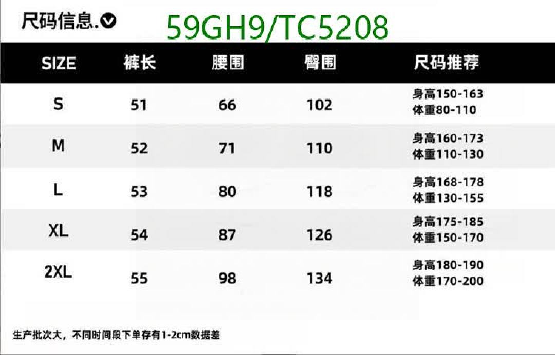 Gucci-Clothing Code: TC5208 $: 59USD