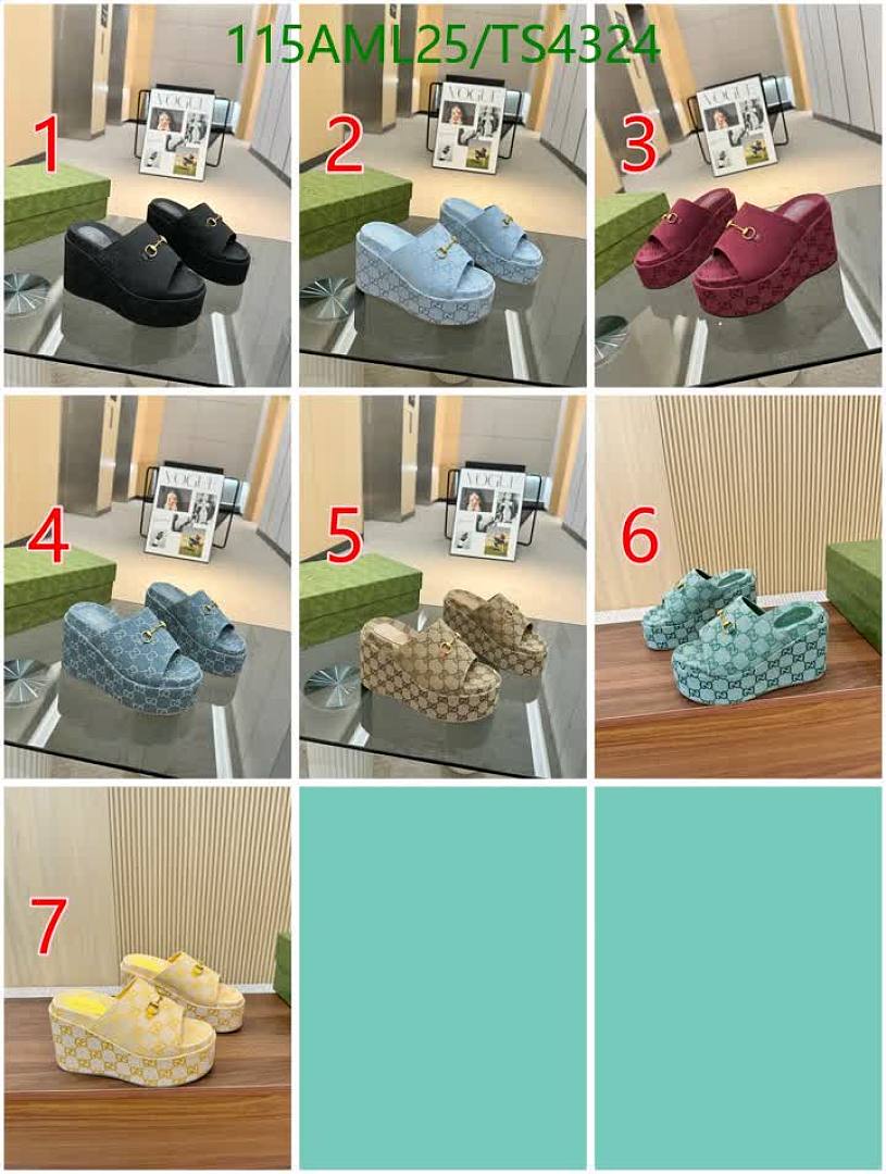 Gucci-Women Shoes Code: TS4324 $: 115USD