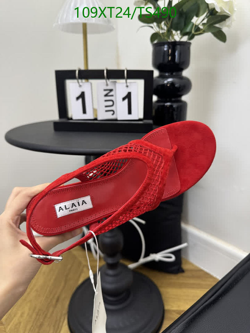 Alaia-Women Shoes Code: TS490 $: 109USD