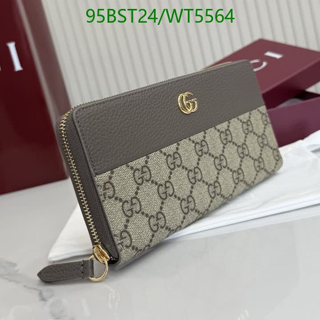 Gucci-Wallet Mirror Quality Code: WT5564 $: 95USD