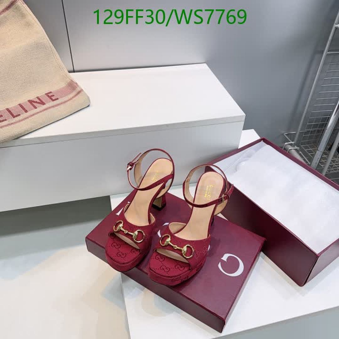 Gucci-Women Shoes Code: WS7769 $: 129USD