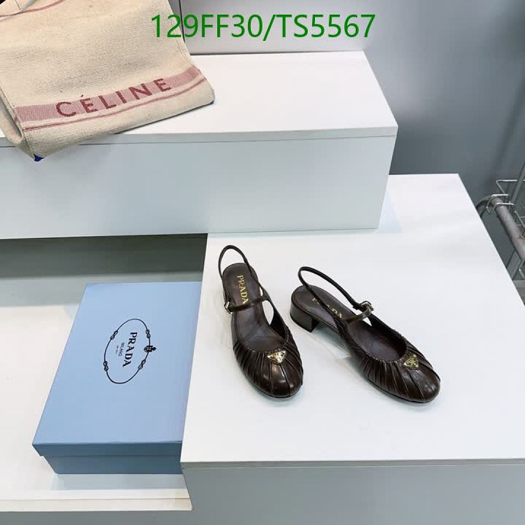 Prada-Women Shoes Code: TS5567 $: 129USD