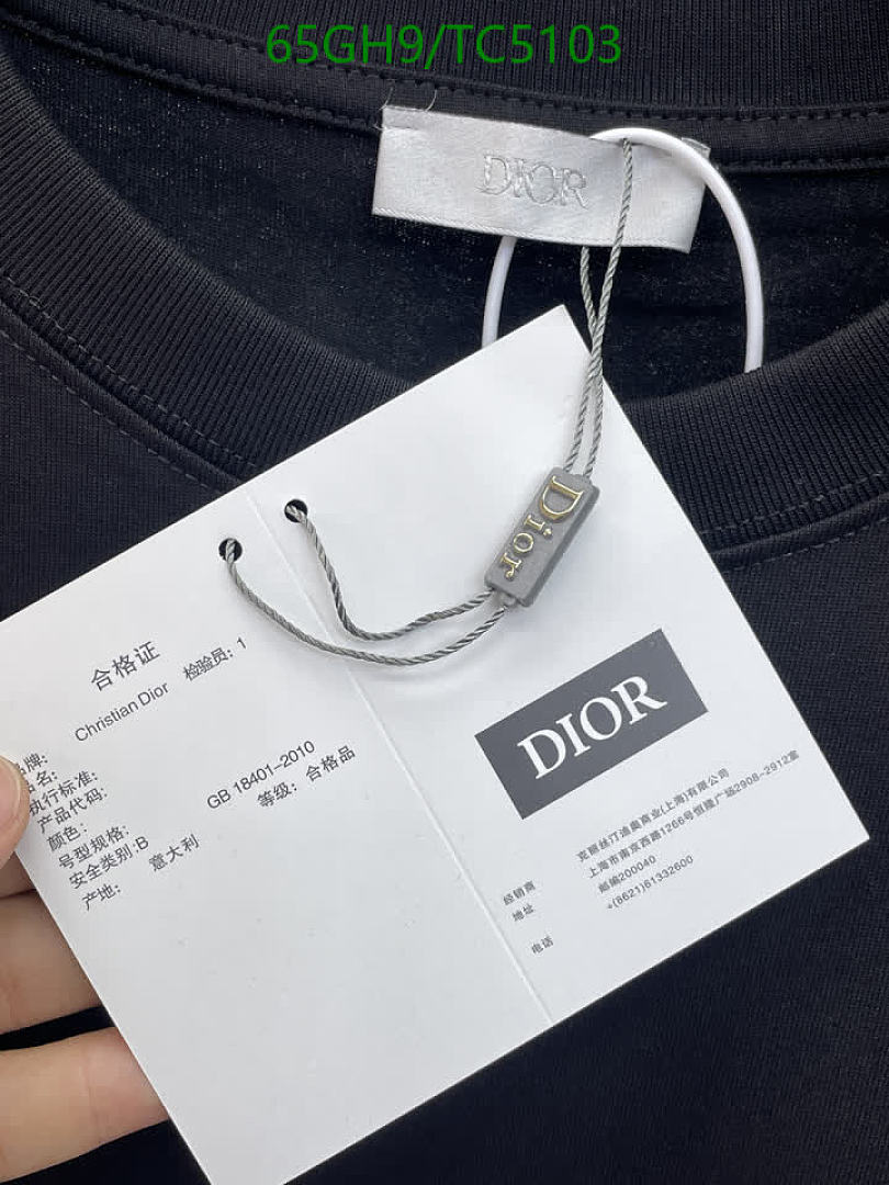 Dior-Clothing Code: TC5103 $: 65USD