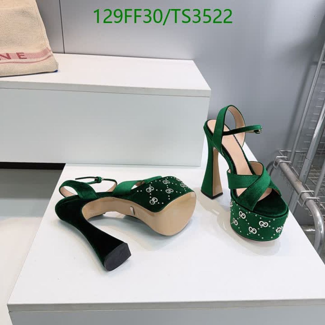 Gucci-Women Shoes Code: TS3522 $: 129USD