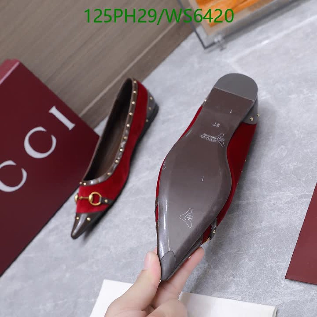 Gucci-Women Shoes Code: WS6420 $: 125USD