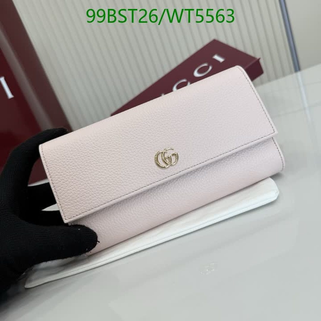 Gucci-Wallet Mirror Quality Code: WT5563 $: 99USD