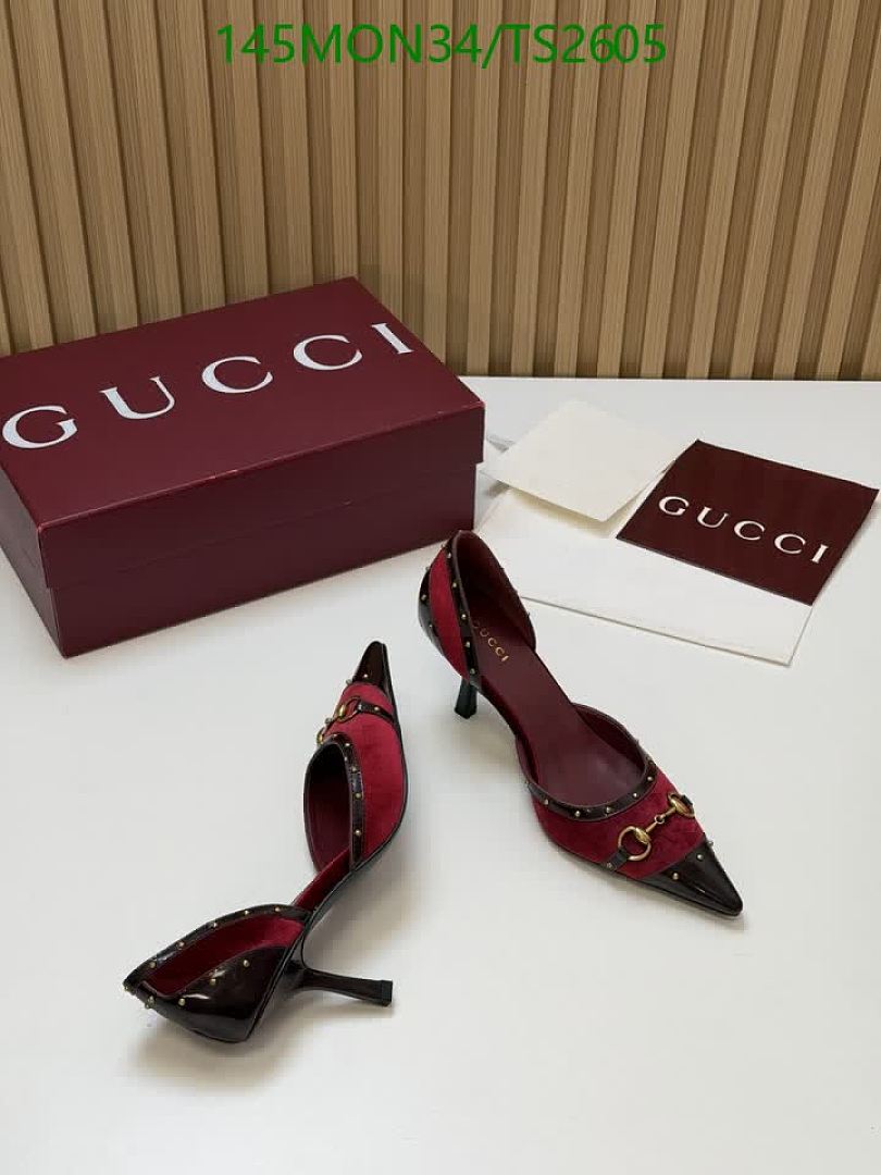 Gucci-Women Shoes Code: TS2605 $: 145USD